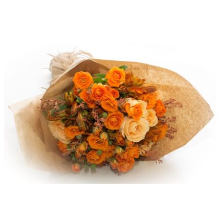 Flores alaranjdas