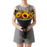 Girassol e Gloriosa - Joséphine <br><b>(Entrega expressa)</b>