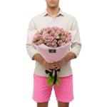 Alstroemerias Rosa - Miley <br><b>(Entrega expressa)</b>