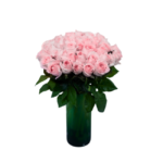 Rosas Brancas em Vaso Verde - Maelle