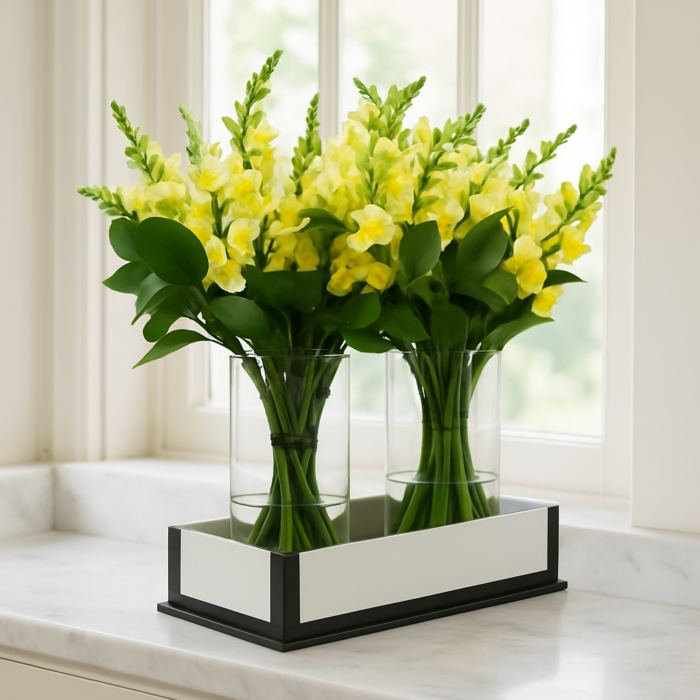 Arranjo de Flores Amarelas Léon