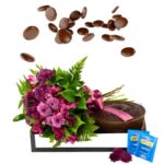 Kit Flor & Bolo de Chocolate – Catherine