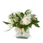Arranjo com Flores Brancas - Luv