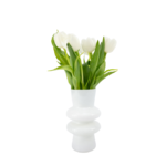 Tulipas em Vaso Branco - Cupi