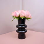 Rosas Cor de RosA em Vaso - Cupi