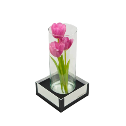 Tulipas Pink em Vaso - Zaya P
