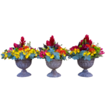 Arranjo Tropical Chic em Vaso Clássico | Flores Exuberantes em São Paulo - Imagem 3