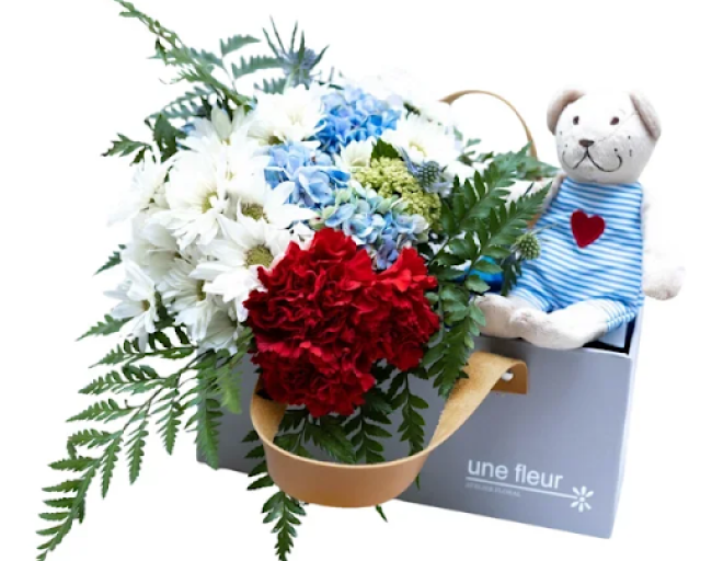 Flores em maternidade